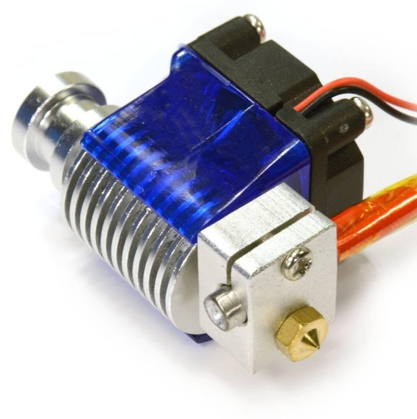 E3D V6 All Metal J-head with Fan for 1.75 mm filament 0.2 mm Nozzle Extruder for 3D Printers