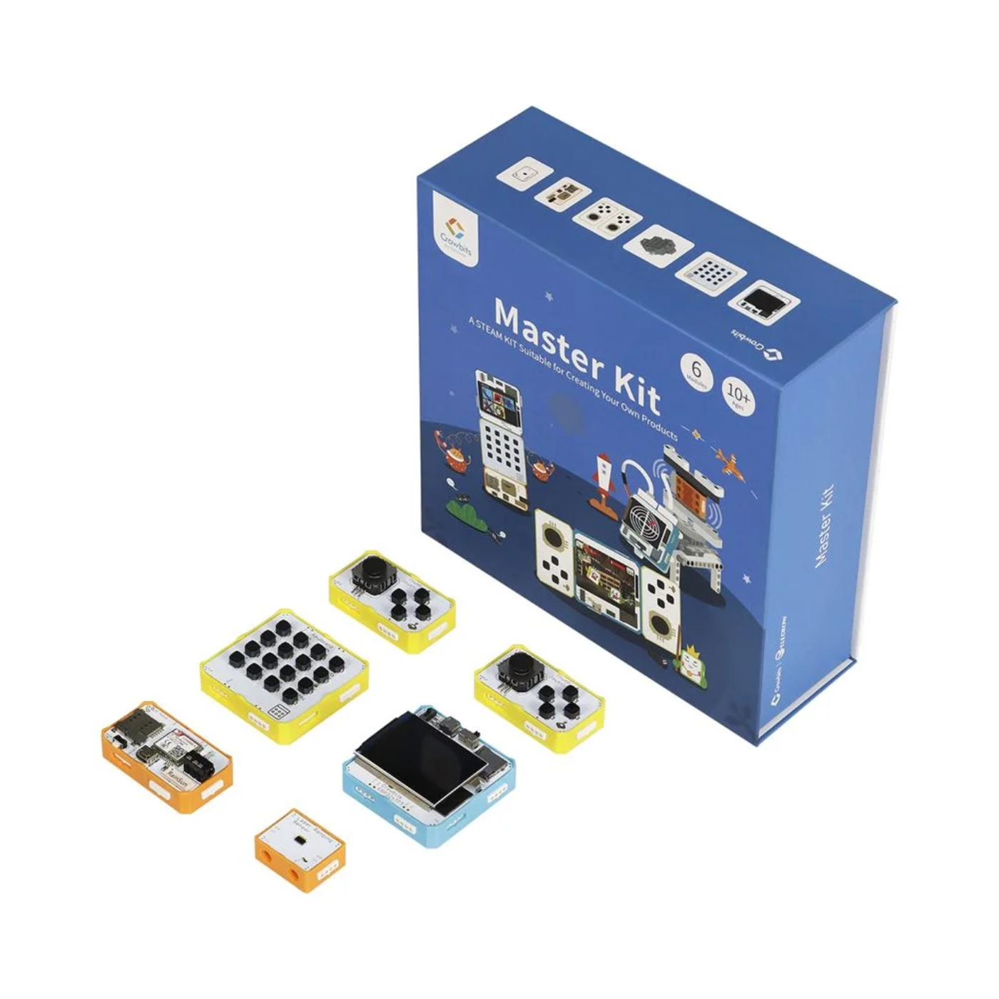 Elecrow - Crowbits-Master Kit with 3 fully functional products, STEM Programming Educational Building