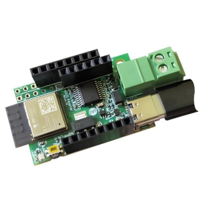 ELECROW eBus Adapter Shield C6 with Translucent Enclosure USR-ES1 Module without Ethernet