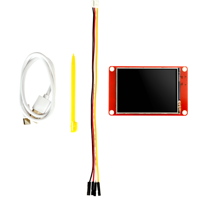 ELECROW ESP32 display 2.8 Inch HMI 240×320 Display SPI TFT LCD Touch Screen Compatible with Arduino/LVGL/Esphome/PlatformIO/Micropython with Acrylic Case