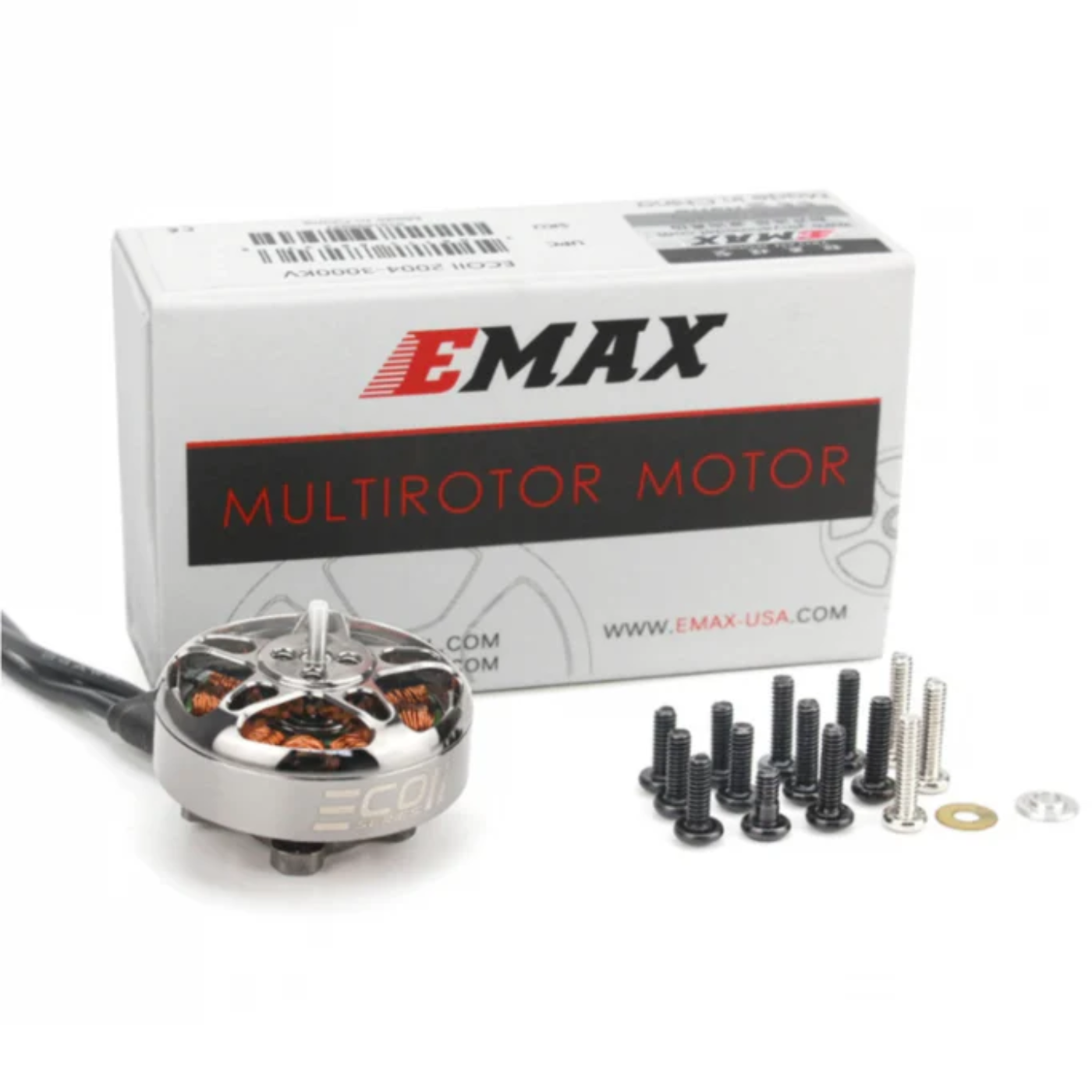 EMAX ECO II 2004 3000KV Brushless Motor for Mini FPV Drones with High RPM