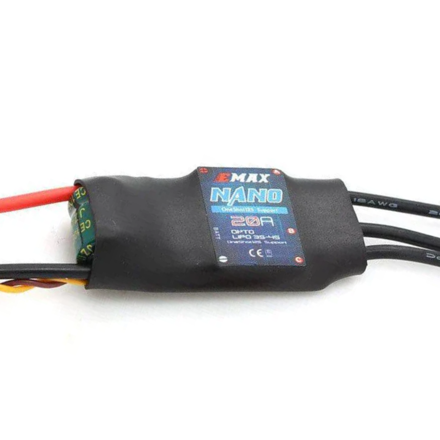 EMAX Nano Series 20A BLHeli Oneshot125 3-4S Electronic Speed Controller