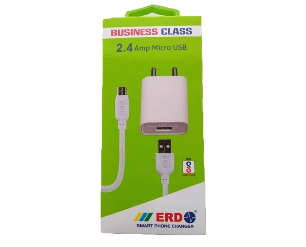 ERD 5V 2.4A adapter with MicroUSB cable