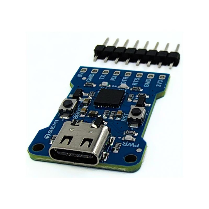 ESP32 & ESP8266 USB Type C Programmer with USB to UART Converter -7Semi