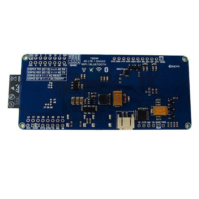 ESP32-S3 EC200U 4G LTE Cat-1 GNSS WiFi Bluetooth IoT Modem - 7Semi