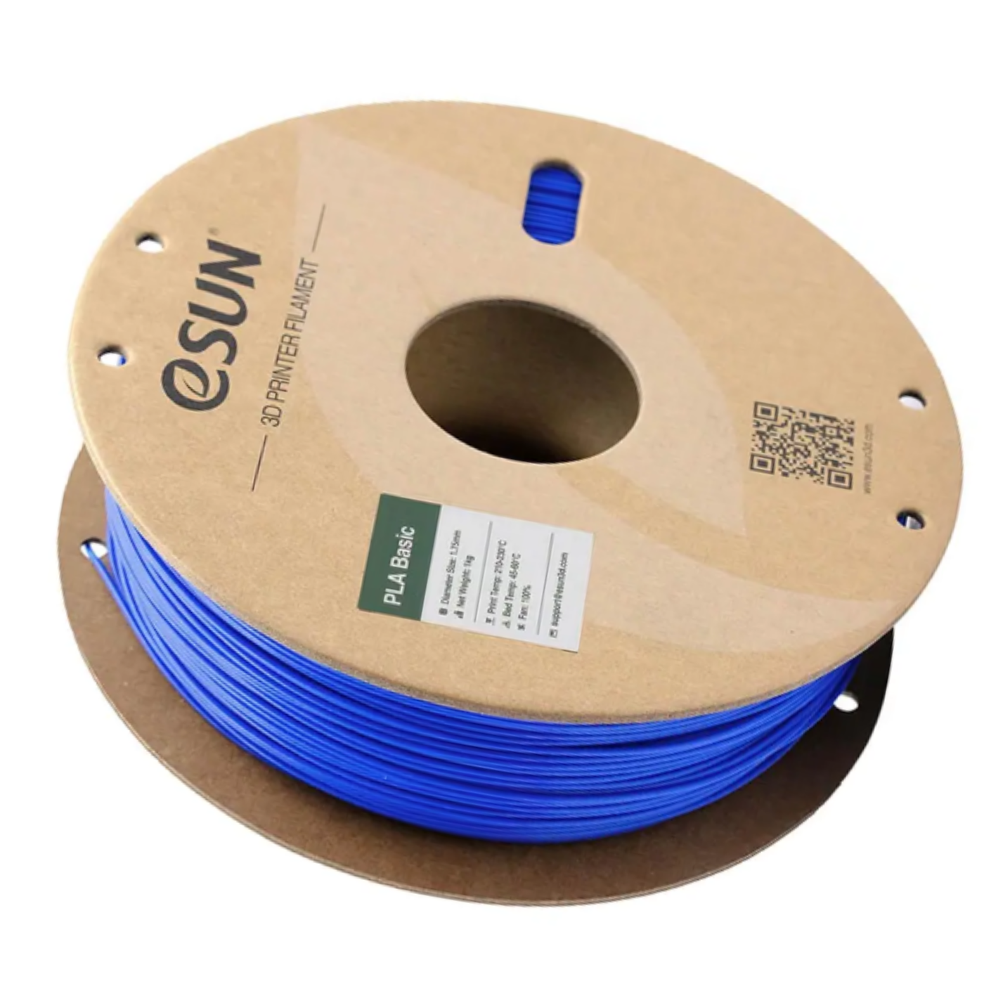 eSun 1.75mm PLA-Basic 1kg 3D Printing Filament Blue Color