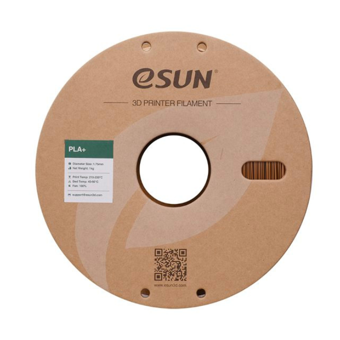 eSun PLA+ 1.75mm 1kg 3D Printing Filament Brown Color