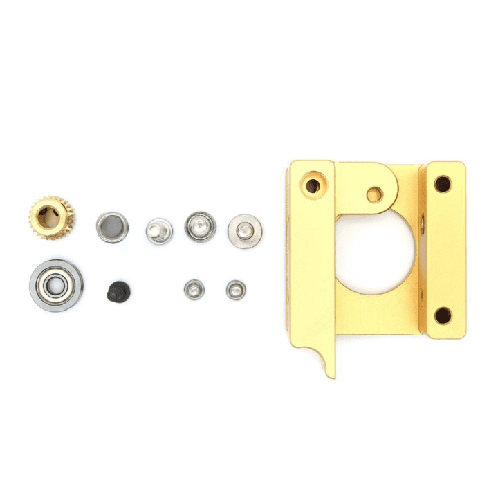 Extruder Kit Left Side MK8 Aluminum 3D Printer Block