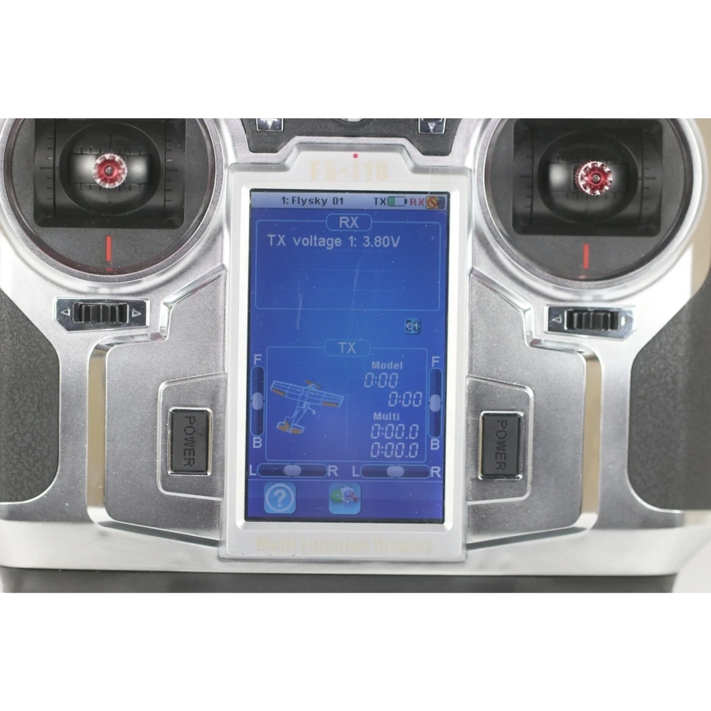 Flysky FS-i10 10CH 2.4GHz AFHDS 2 LCD Transmitter with Receiver