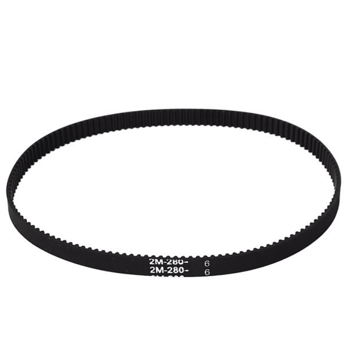 GT2 Rubber Timing Belt Closed Loop 6mm Width for 3D Printer CNC 6mm width and 200mm long