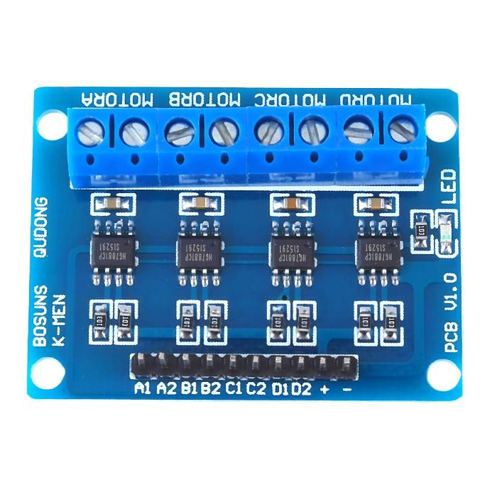 HG7881 H-Bridge 4CH DC - 2CH Stepper Motor Driver Board