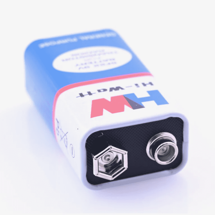 Hi-Watt 9V Battery With 5V Buzzer, Snap Connector, Switch, 1K Ohm Resistor, LDR Photoresistor sensor and 5mm LED