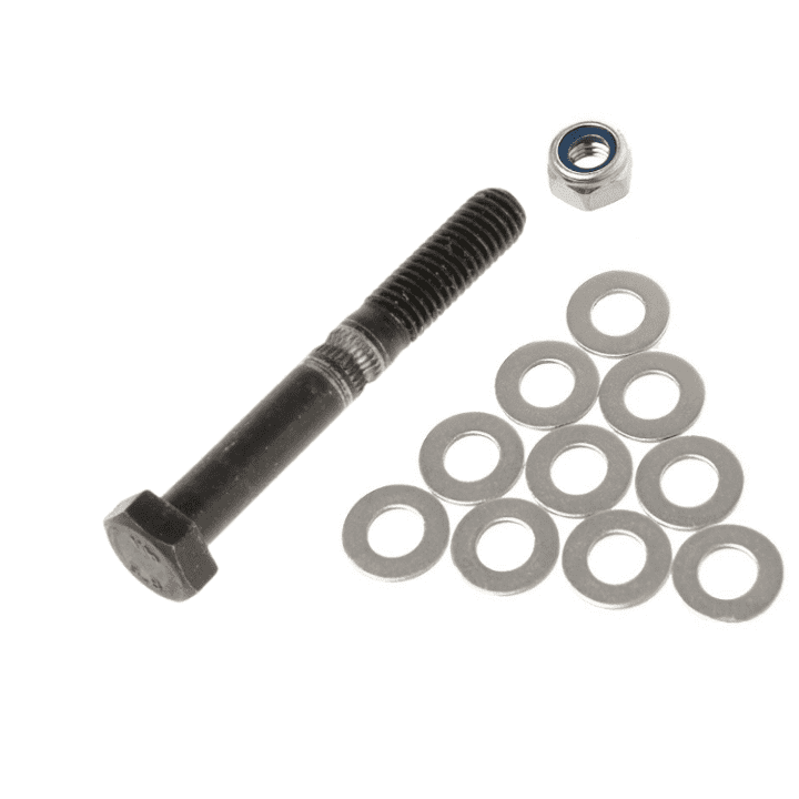 Hobbed M8 Bolt for Wade's Extruder