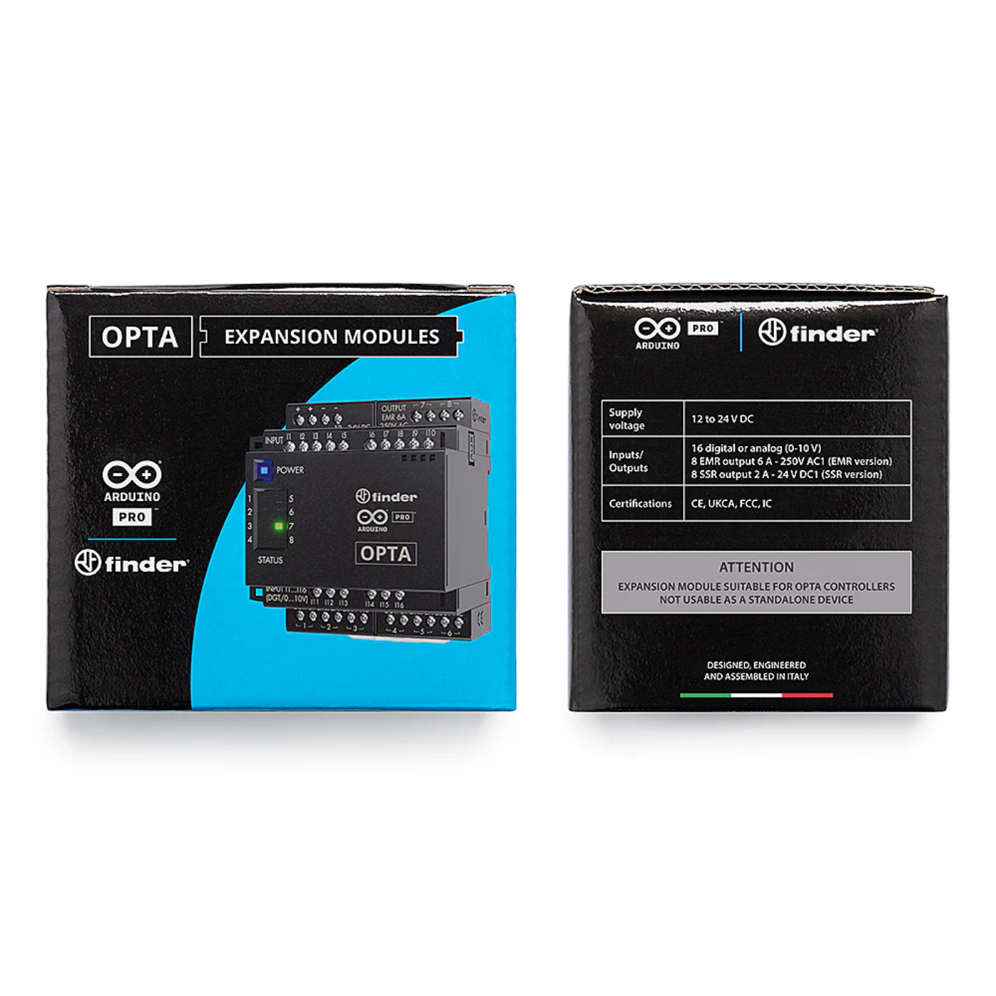 Official Arduino Pro Opta Ext D1608E Expansion Board - AFX00005