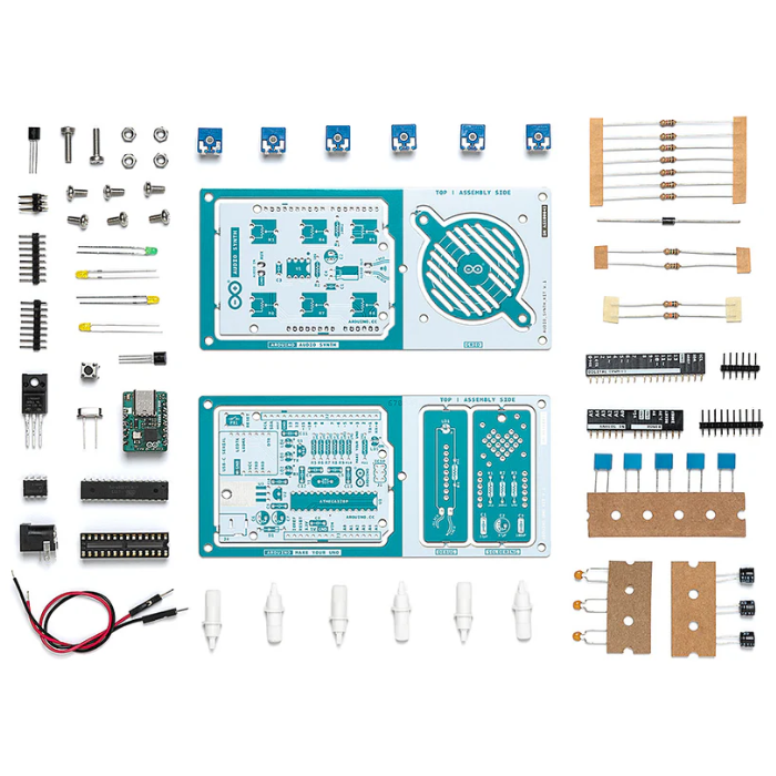 Official Arduino Make Your Uno Kit - Build & Program Your Own Arduino UNO - Compatible with Arduino IDE