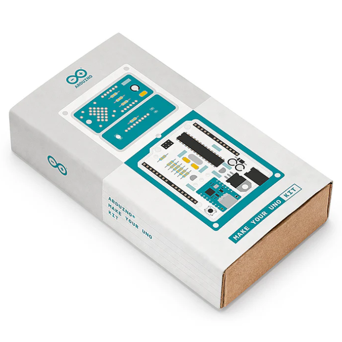 Official Arduino Make Your Uno Kit - Build & Program Your Own Arduino UNO - Compatible with Arduino IDE