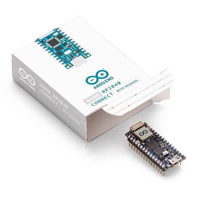 Official Arduino Nano RP2040 Connect Development Board with Header - ABX00053