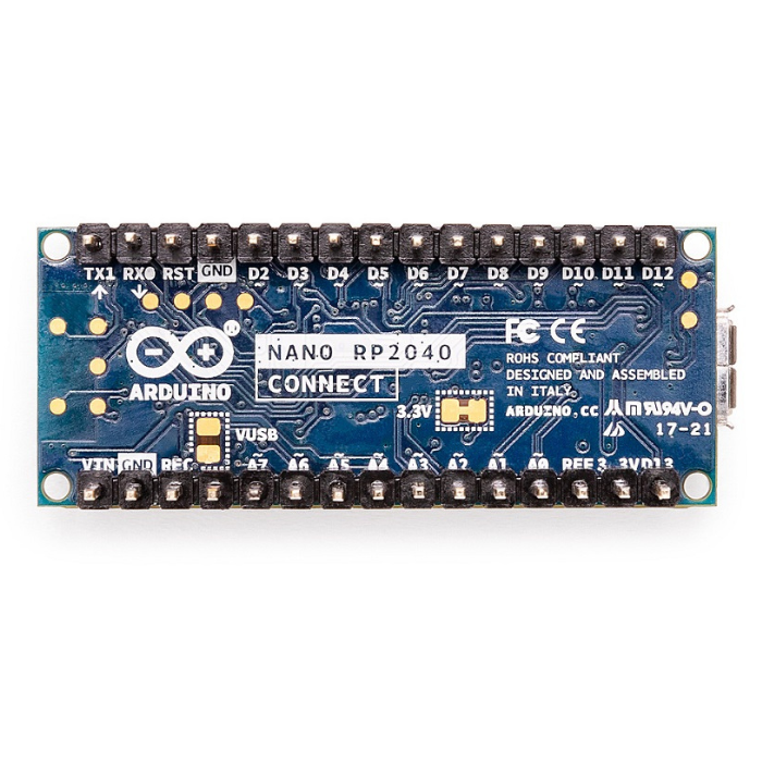 Official Arduino Nano RP2040 Connect ABX00053 Wi-Fi Bluetooth Board - IoT Development