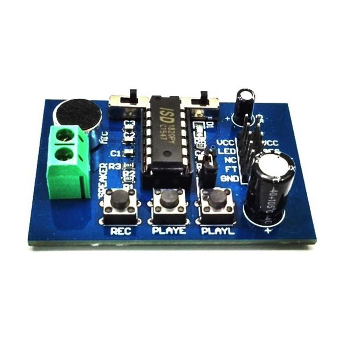 ISD1820 20-Second Voice Recording Module - Buy Online in India