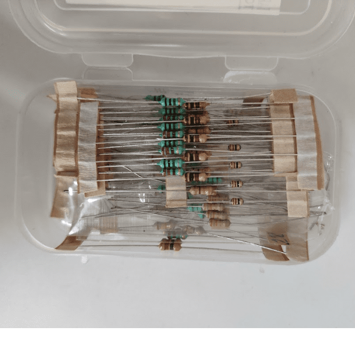 Resistor Box (150 Resistors and 30 Values)