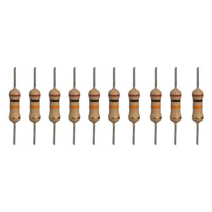 Buy 100K Ohm Carbon Film Resistor (Pack of 10) - Iotcart