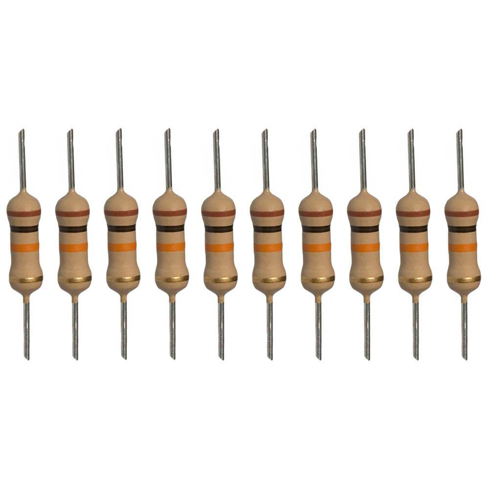 1M Ohm Resistor - (Pack of 10)
