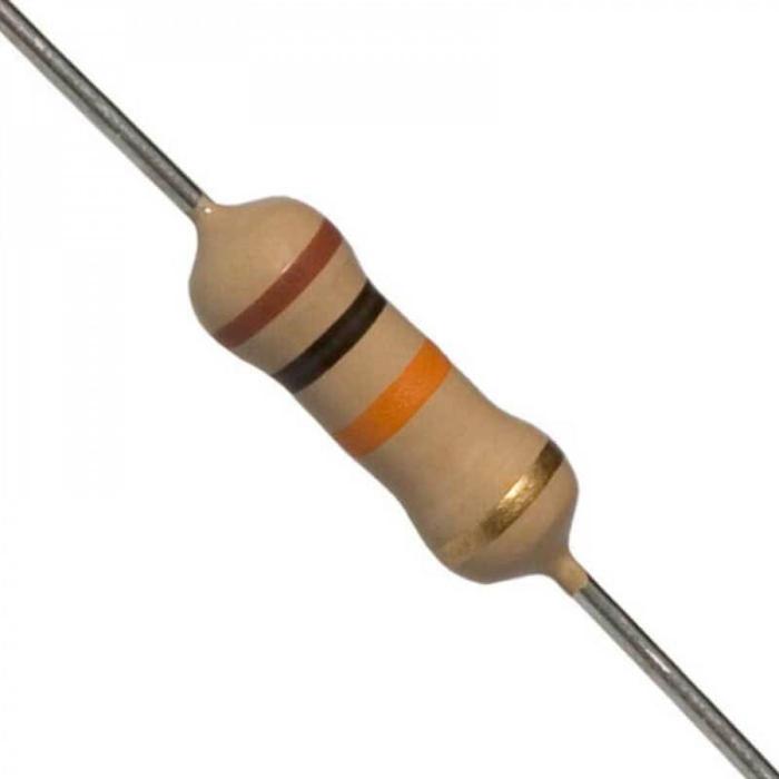 Iotcart 1M Ohm Carbon Film Resistor - (Pack of 10) - Arduino & Raspberry Pi Compatible