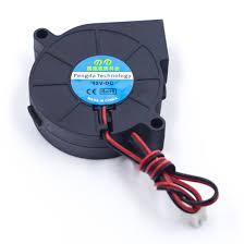 Buy Fan 5015 12V 0.15A Sleeve Bearing Brushless Fan for 3D Printers & Raspberry Pi - Iotcart