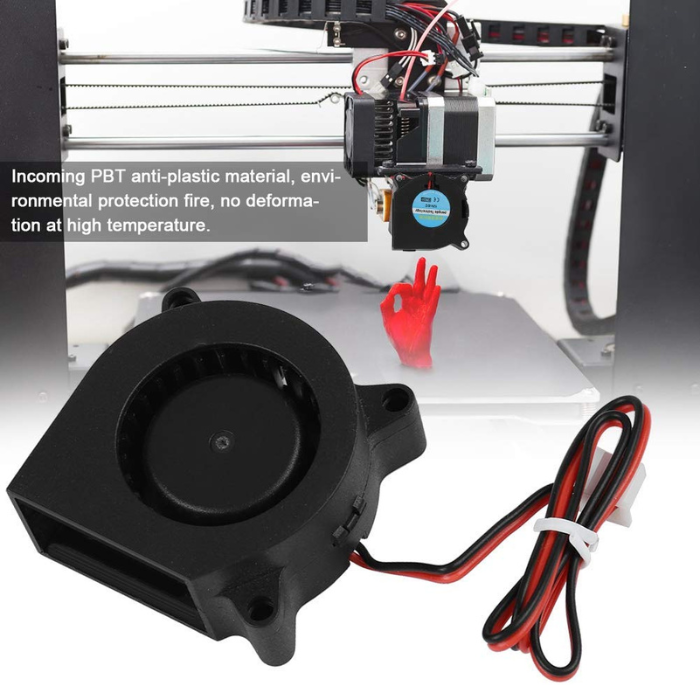 Iotcart 12V 4020 Turbo Blower Cooling Fan for 3D Printers - Ender 3, CR-10 Compatible