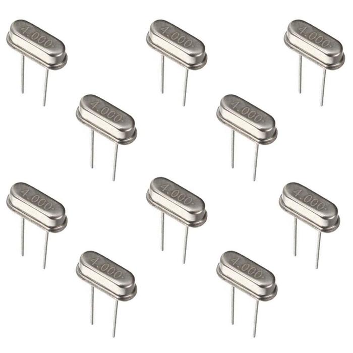 Buy 4MHz Crystal Oscillator (Pack of 10) - Iotcart SES-P-1083