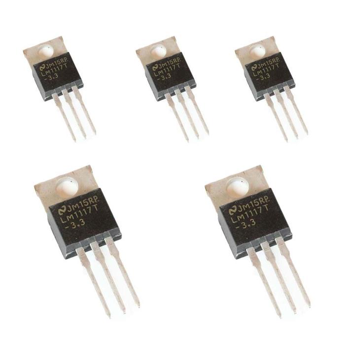 LM1117 3.3V Low Dropout Voltage Regulator IC (Pack of 5) - Buy Online in India