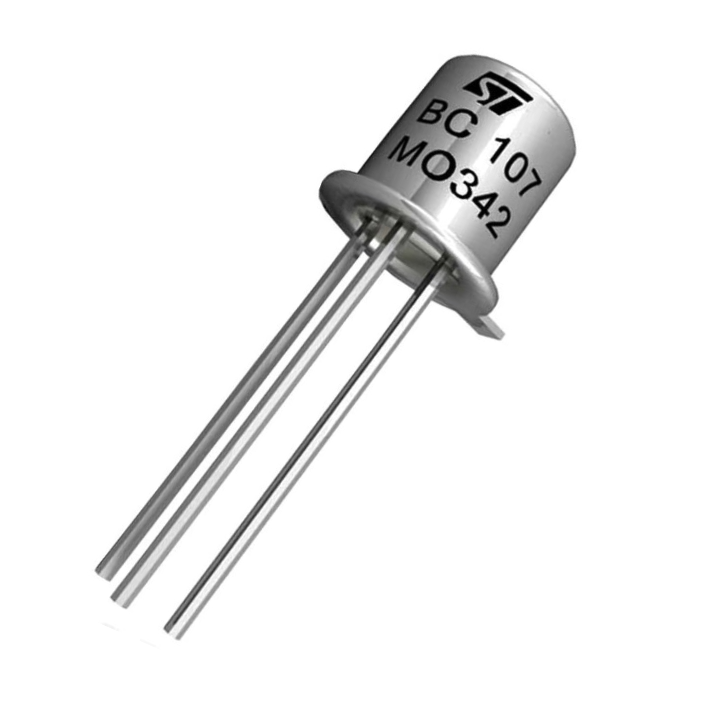 BC107 NPN General Purpose Transistor Metal can package