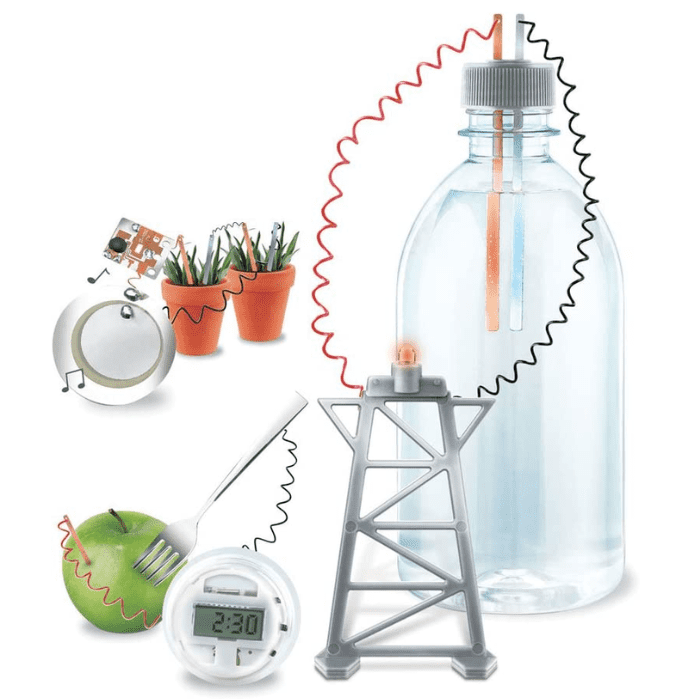 Buy Enviro Battery Kit for Apples, Tomatoes & Lemons - Educational Electronics Kit for Science Projects