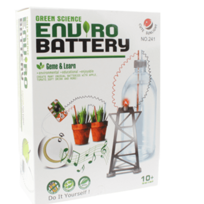 Buy Enviro Battery Kit for Apples, Tomatoes & Lemons - Educational Electronics Kit for Science Projects