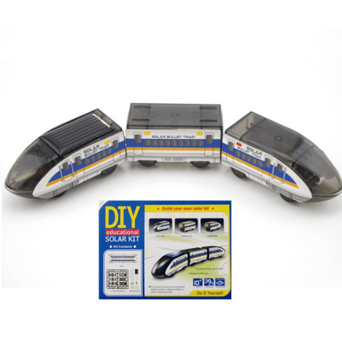 Solar Bullet train Educational DIY Solar Kit