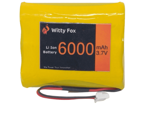 Witty Fox 3.7V 6000mAh Li-Ion Battery