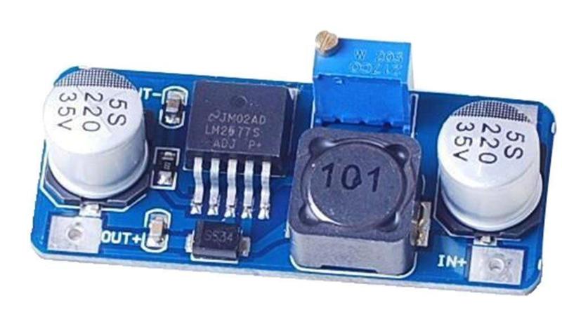 Iotcart LM2577 DC-DC Step-Up 3A 35V Power Module - Adjustable Boost Converter