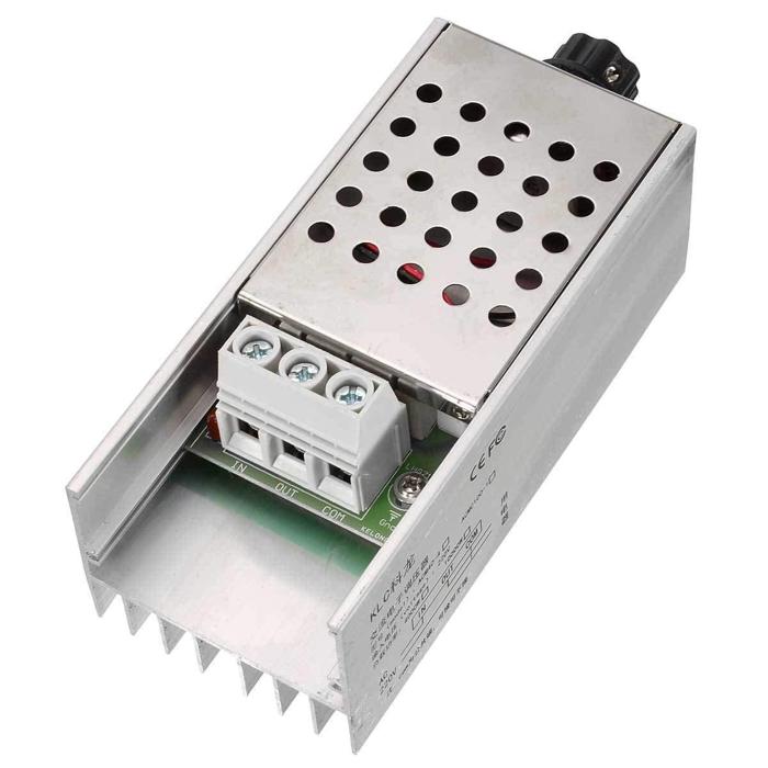 Iotcart SES-P-1111 10000W 220V SCR Voltage Regulator - High Power Control for Heaters & Motors
