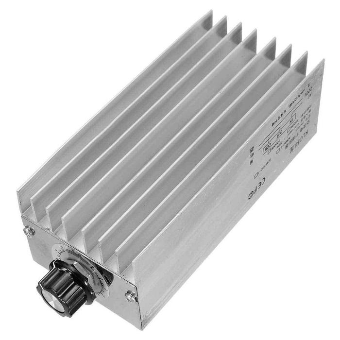 Iotcart SES-P-1111 10000W 220V SCR Voltage Regulator - High Power Control for Heaters & Motors
