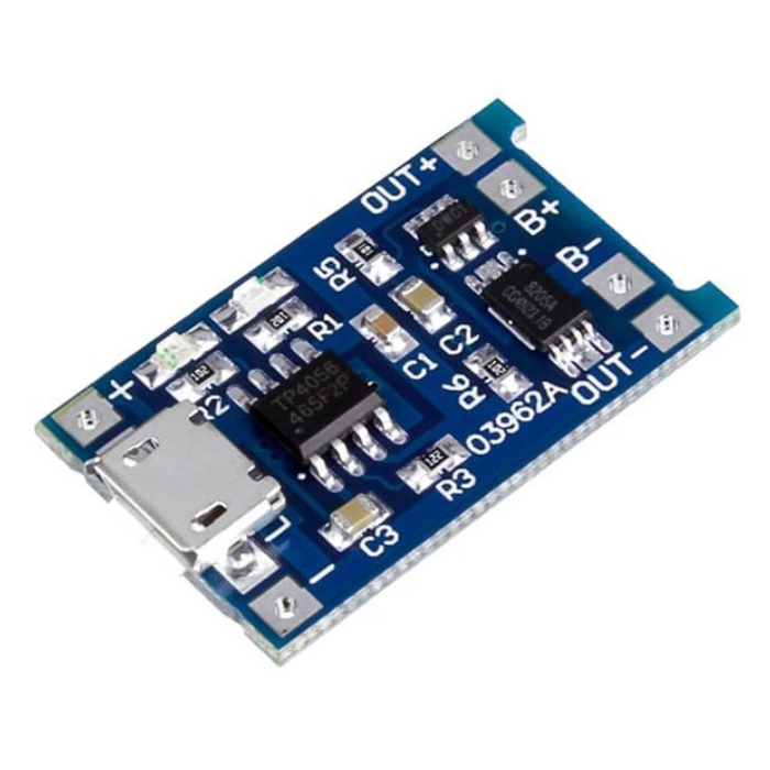 TP4056 1A Li-Ion Battery Charging Protection Module Micro USB