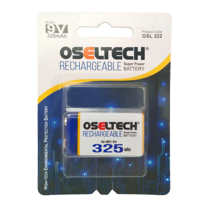 Rechargeable 9 Volt Battery 325mAh MP 6F22