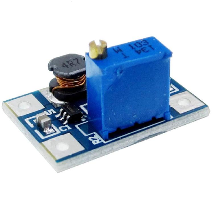 Iotcart DC-DC SX1308 28V 2A Step-up Power Module - Adjustable Boost Converter for Battery Projects