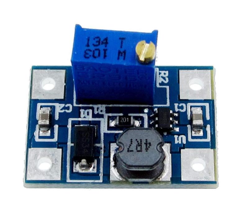 Iotcart DC-DC SX1308 28V 2A Step-up Power Module - Adjustable Boost Converter for Battery Projects