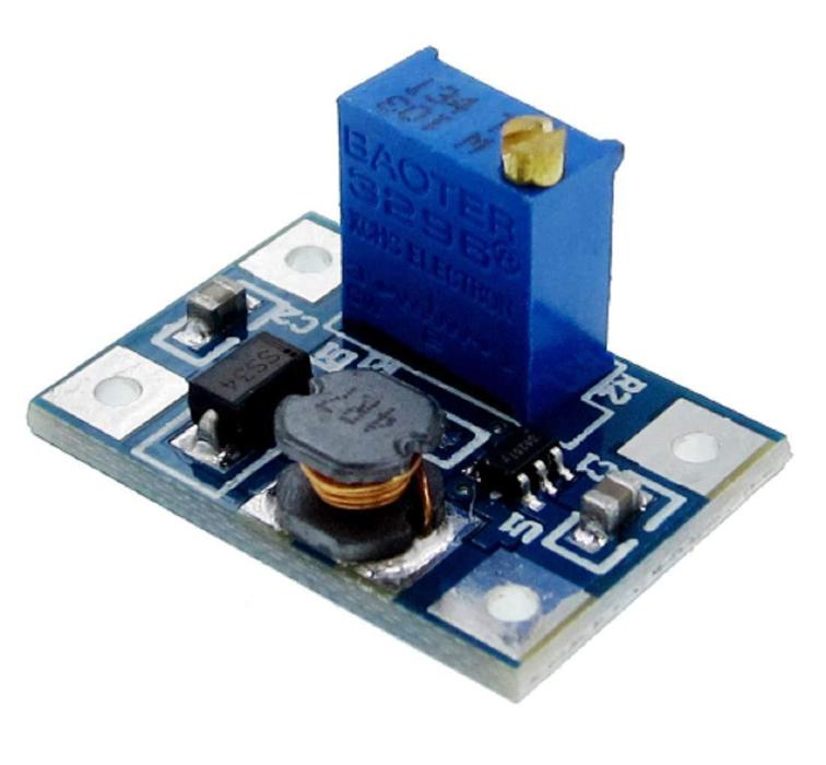 Iotcart DC-DC SX1308 28V 2A Step-up Power Module - Adjustable Boost Converter for Battery Projects