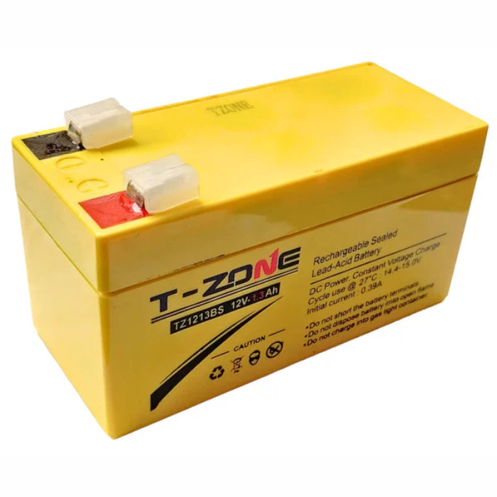 Iotcart 12V 1.3Ah Lead Acid Battery - UPS & Alarm Systems