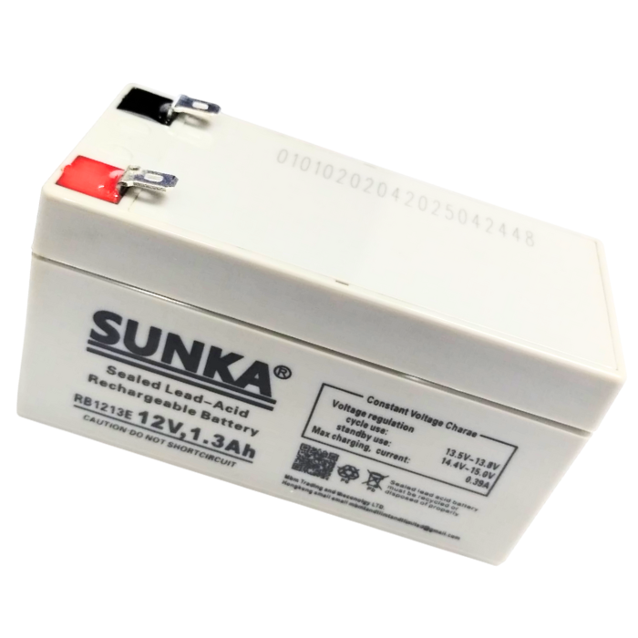 Iotcart 12V 1.3Ah Lead Acid Battery - UPS & Alarm Systems