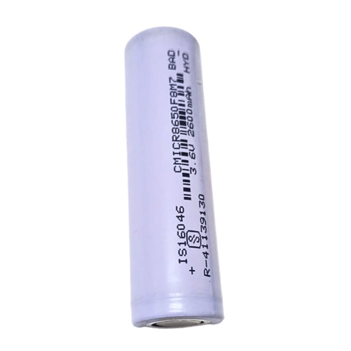 Buy 3.7V 2600mAh 18650 Li-ion Battery for Power Banks & Drones - Iotcart