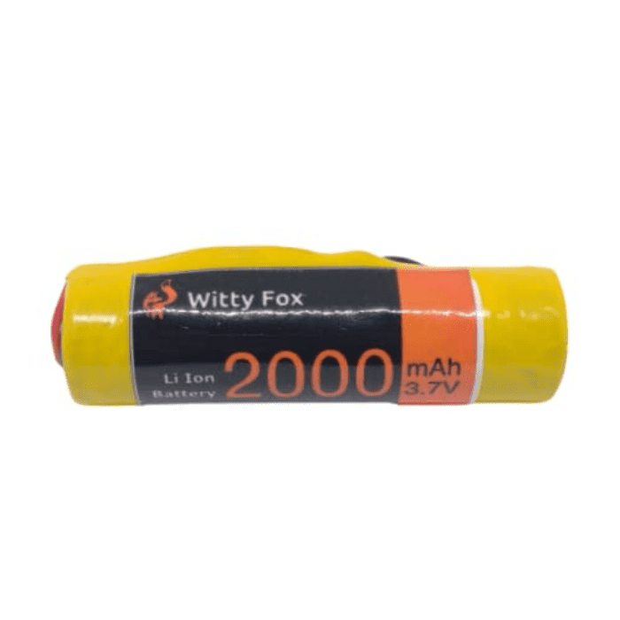 Witty Fox 3.7V 2000 mAh Li-ion GPS Cylindrical Battery