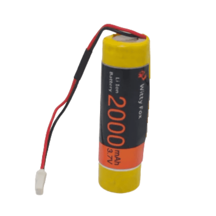 Witty Fox 3.7V 2000 mAh Li-ion GPS Cylindrical Battery
