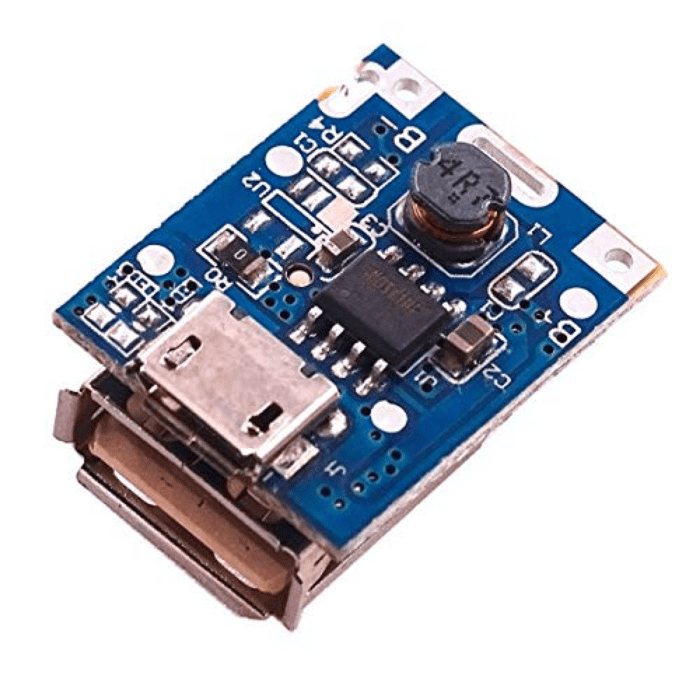 Iotcart SES-P-1143 5V 2-in-1 Charge Discharge Board for 18650 Battery - DIY Power Bank Module